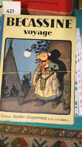 Lot de BD: Bécassine voyage. 1947. DURANGO. La fille du Yukon. Gé...