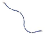 a sapphire and diamond bracelet