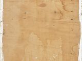 an image of a piece of plywood wood with a piece of paper on it