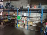 a room with a lot of boxes and boxes on the shelves