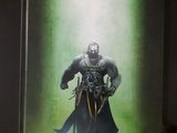 la couverture d'un livre sur laquelle figure l'image d'un homme tenant une épée