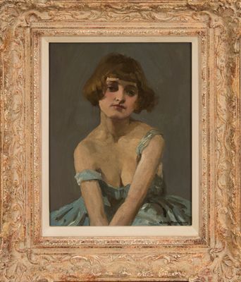 Allan Douglas Davidson (1873-1932) Le Modèle Huile sur panne…