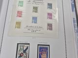 a picture of a book with stamps on it