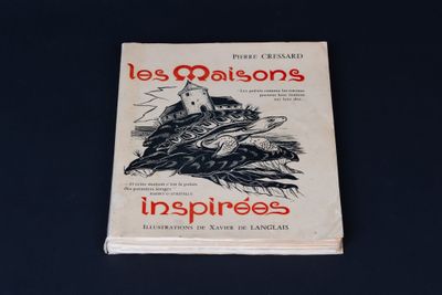 La couverture du livre « Les Maisonsons » est représentée sur un fond bleu.