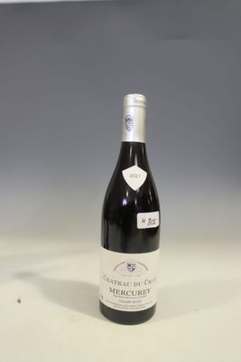 the bottle of wine is sitting on the table ready to be eaten