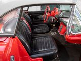 an image of a red car with black leather seats