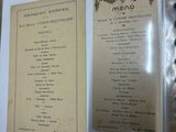 a picture of a menu for a restaurant on the table