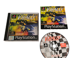a cd and a video game on a white surface