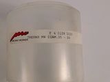 an image of a plastic cup with a label on it