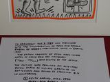 a picture of a drawing on a piece of paper on a table