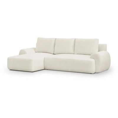 1 Canapé d'angle gauche convertible 4/5 places - modèle MILO - Photo 1