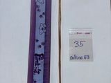 a picture of a pen and a ruler on a table