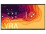 une télévision à écran plat avec un motif coloré à l'écran