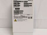 a close up of a white box with a bar code on it