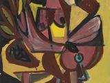 une image d'un tableau représentant un homme assis sur une chaise