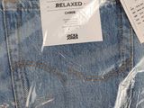 a close up of a label on a pair of jeans