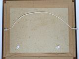 an old picture of a piece of paper with a string attached to it