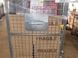 a cart that has a lot of boxes in it