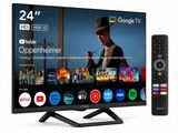 an image of a smart tv with the google tv app on the screen