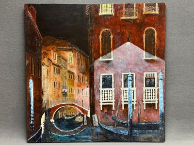 Pascal ROESCH (XX°). Féérie Vénitienne.