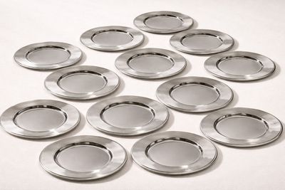 Jordan Sheffield - Sous-plats (14) 20e siècle diamètre 13 cm…