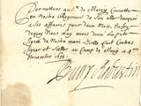 gros plan d'une feuille de papier sur laquelle on peut lire une écriture manuscrite