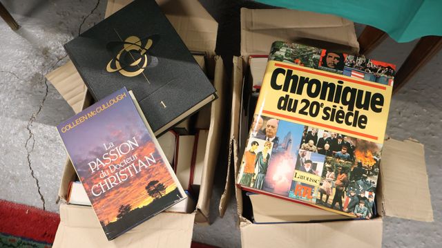Lot de 2 cartons de livres