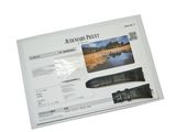 a picture of a picture of a business card with a picture of a river