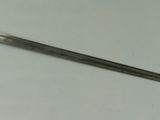 an image of a sword on a white surface with a metal handle