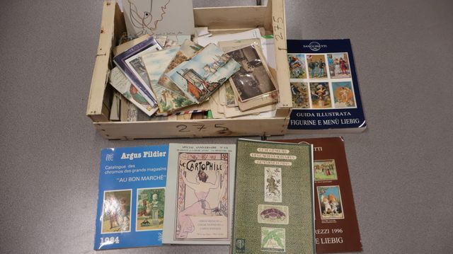 Lot de cartes postales et livres de documentation