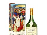 a bottle of wine next to a box of wine