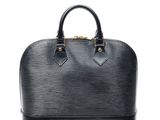louis vuitton black epi leather bowler bag