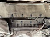 a close up of the inside of a military bag