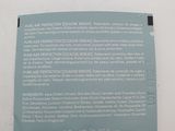 the label on the back of a bottle of water is clearly visible
