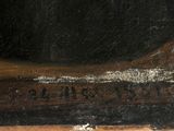 an image of a painting of a man holding a baseball bat in his hand