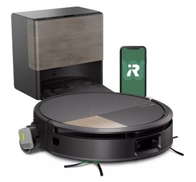 un Roomba connecté à un smartphone