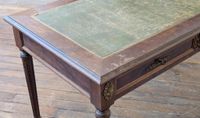 Table bureau, rectangulaire en bois de placage, bronze doré … (photo 5)