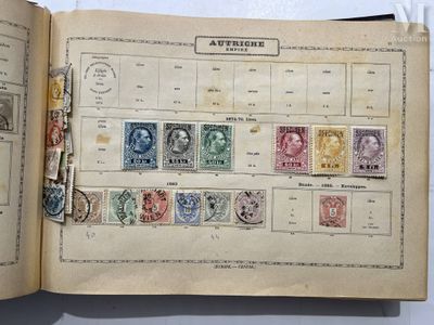 a book with a lot of different stamps on it