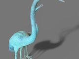a bird that is standing in the middle of the floor