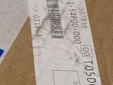 a close up of a boarding card on a table