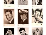 several old black and white photos of men in military uniforms