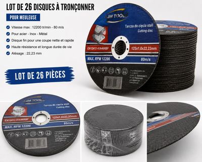 lot de 20 discs de tronquinneur - lot de 20 pieces - lot de 20 pieces