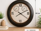 une image représentant une horloge dont le cadran comporte des chiffres romains
