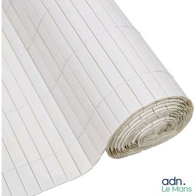 the roll of white paper is rolled up and ready to be used