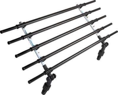 a set of six rods with a handle and four handles on a white background
