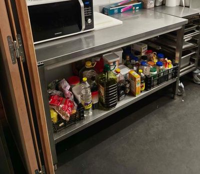 VENDU SUR DESIGNATION. 1 table inox dosseret entretoise MADI… - Photo 1