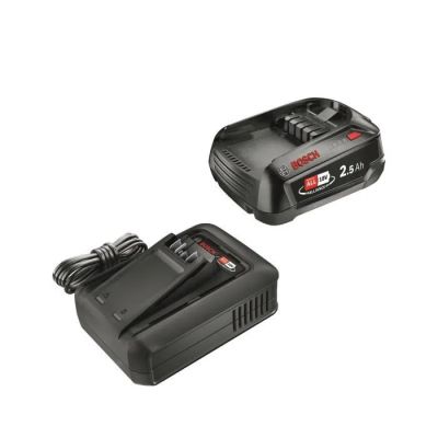 Chargeur de batterie Bosch 18 V 2,0 Ah et chargeur