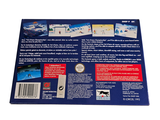 a back cover of a package of chocolates on a white background