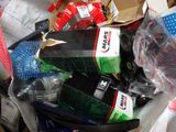 a pile of assorted items sitting on a table