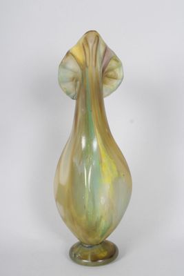 vase en verrerie moderne, h. 38 cm